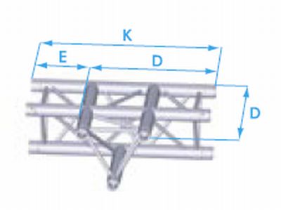 X 30 D 017 3weg T-St�ck