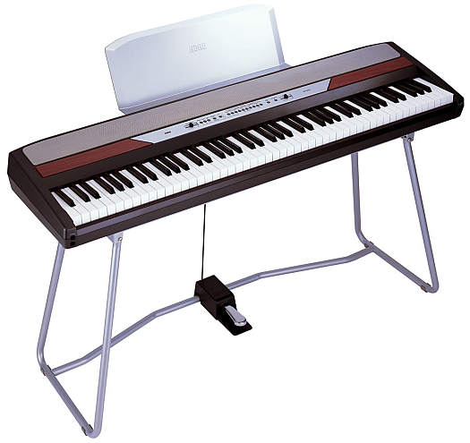 SP-250 mit Pedal und Keyboard Stnder