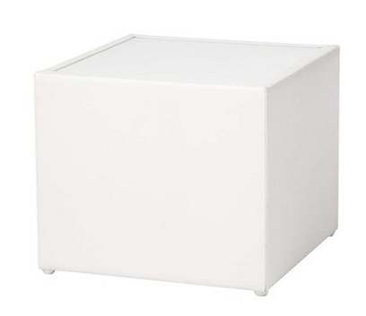 Cube weiß 42 * 42 * 33 cm beleuchtbar Cube weiß 42 * 42 * 33 cm beleuchtbar