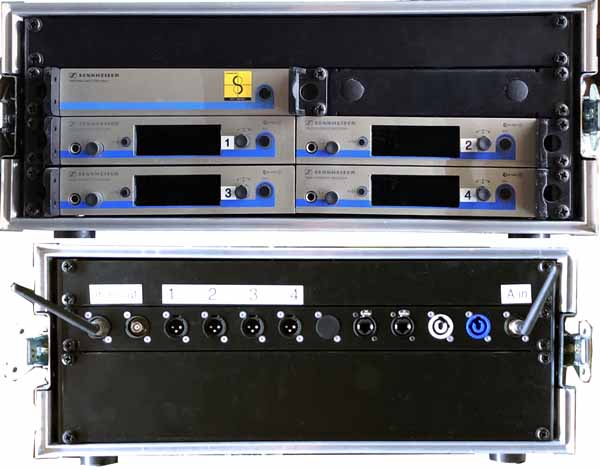 4 * EW 500 G3/C mit Splitter 4 * EW 500 G3/C mit Splitter