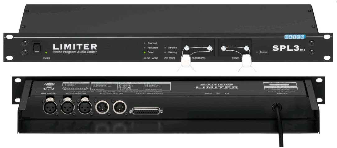 SPL-3, 2-Kanal Limiter mit Messmikrofon SPL-3, 2-Kanal Limiter mit Messmikrofon