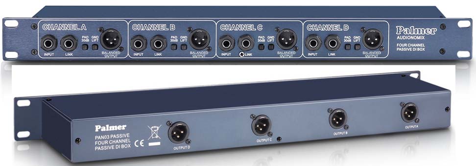 PAN 03 4-channel passiv 19 Zoll PAN 03 4-channel passiv 19 Zoll
