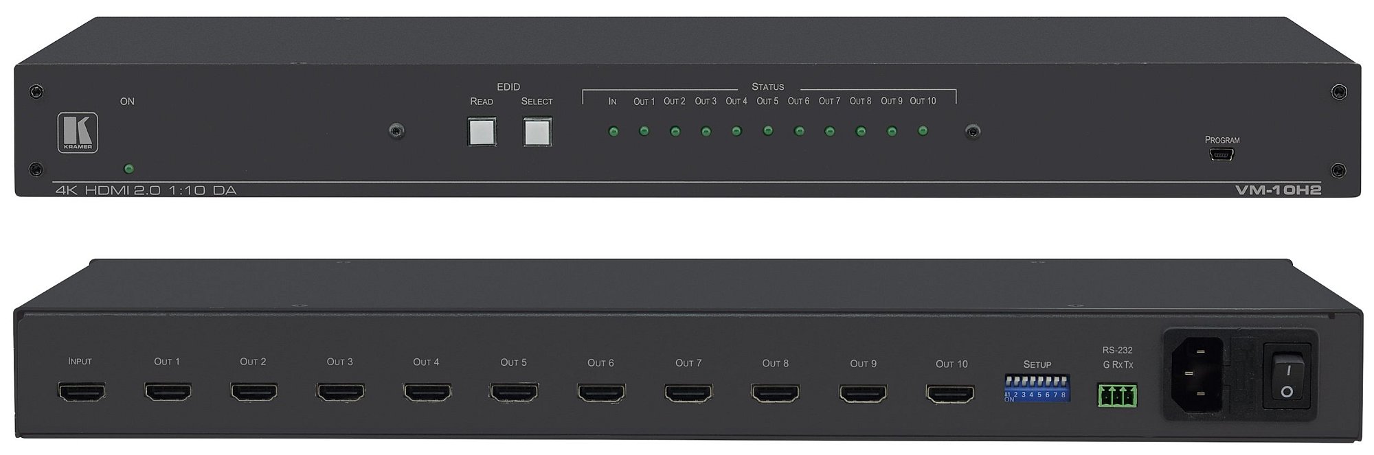 HDMI 1 in 10 out, VM-10H2 HDMI 1 in 10 out, VM-10H2