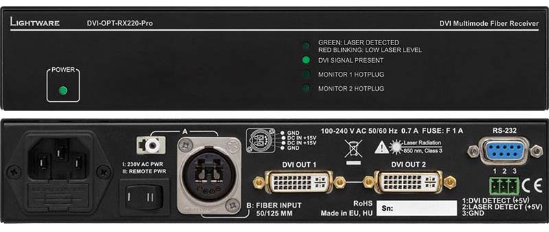 DVI-OPT-RX220-Pro DVI-OPT-RX220-Pro