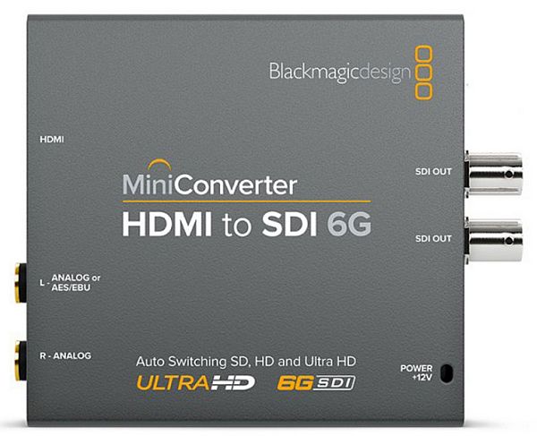 Mini Converter HDMI to SDI 6G Mini Converter HDMI to SDI 6G