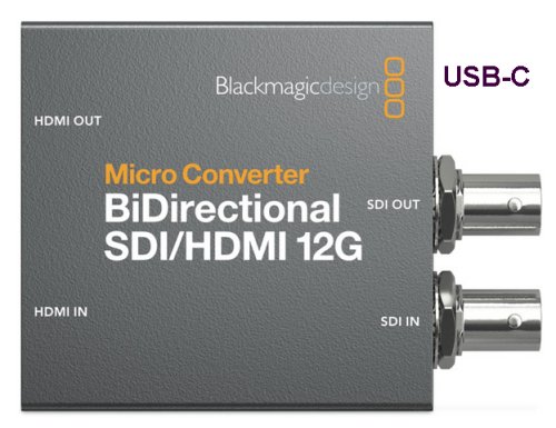 Micro Converter BiDirection SDI/HDMI 12G