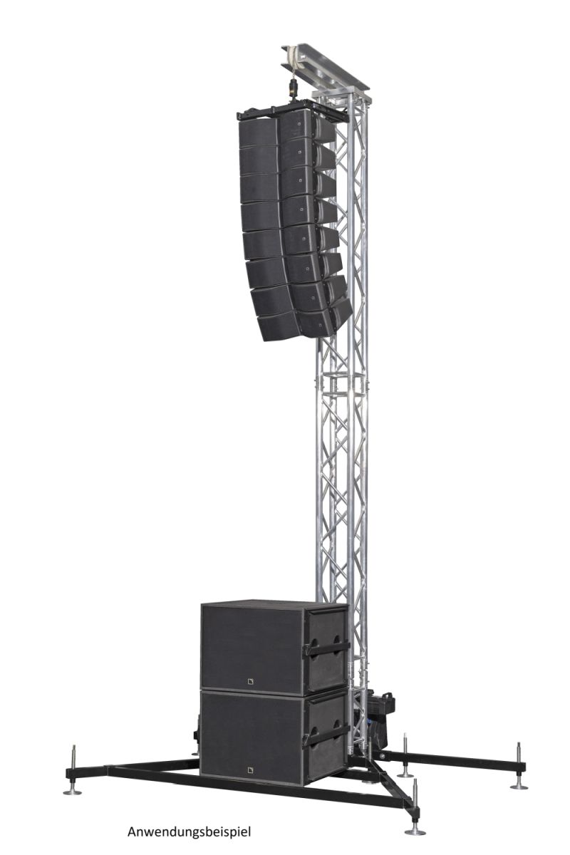 PA-Tower 5 m silber
