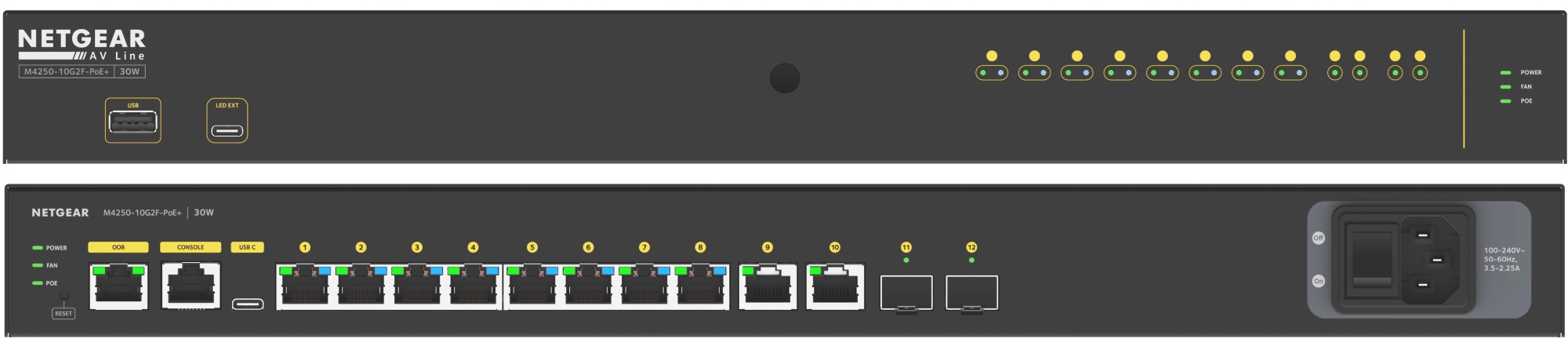 M4250-10G2F-PoE+